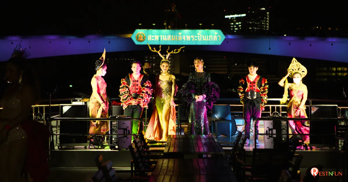 ชมการแสดงโชว์ศิลปวัฒนธรรมไทยที่สวยงามมาก